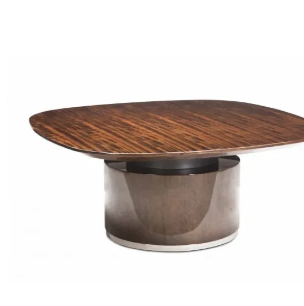 A coffee table with a luxurious modern design