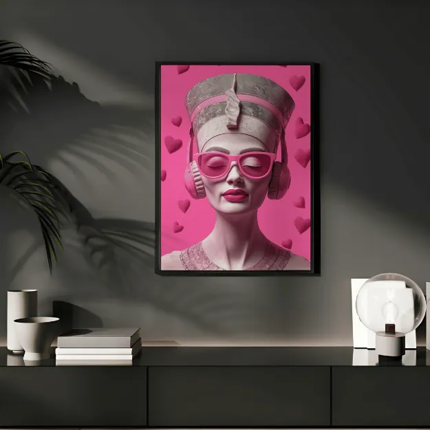 A wall panel that reflects royal elegance