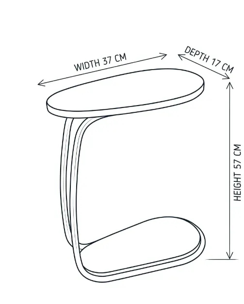 Curva 01 Side Table