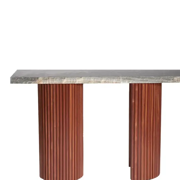 Alchimia aral tiger gray onyx console