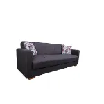 Picture of Alice Bed in Gloss Grey